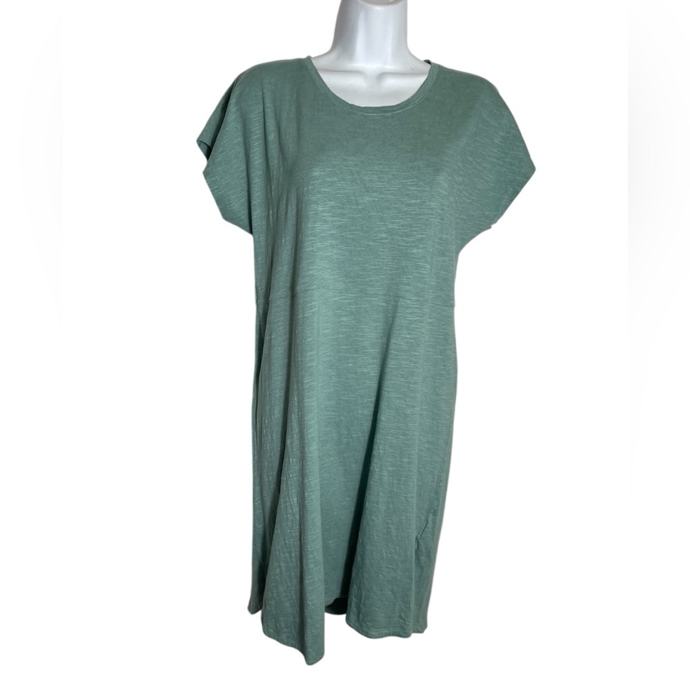 Columbia Sportswear dress size medium green casual T-shirt shift dress💚💚